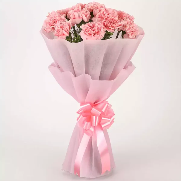 Love For Pastel Carnations Flower Bouquet